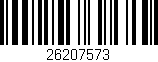 Código de barras (EAN, GTIN, SKU, ISBN): '26207573'