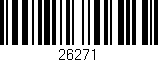 Código de barras (EAN, GTIN, SKU, ISBN): '26271'