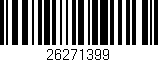 Código de barras (EAN, GTIN, SKU, ISBN): '26271399'