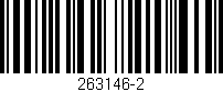 Código de barras (EAN, GTIN, SKU, ISBN): '263146-2'