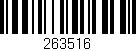 Código de barras (EAN, GTIN, SKU, ISBN): '263516'
