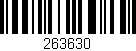 Código de barras (EAN, GTIN, SKU, ISBN): '263630'