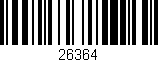 Código de barras (EAN, GTIN, SKU, ISBN): '26364'