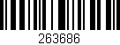 Código de barras (EAN, GTIN, SKU, ISBN): '263686'
