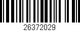 Código de barras (EAN, GTIN, SKU, ISBN): '26372029'