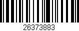 Código de barras (EAN, GTIN, SKU, ISBN): '26373883'