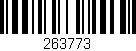 Código de barras (EAN, GTIN, SKU, ISBN): '263773'