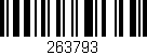 Código de barras (EAN, GTIN, SKU, ISBN): '263793'