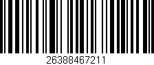 Código de barras (EAN, GTIN, SKU, ISBN): '26388467211'