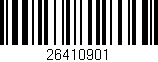 Código de barras (EAN, GTIN, SKU, ISBN): '26410901'