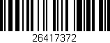 Código de barras (EAN, GTIN, SKU, ISBN): '26417372'