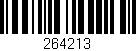 Código de barras (EAN, GTIN, SKU, ISBN): '264213'