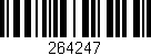 Código de barras (EAN, GTIN, SKU, ISBN): '264247'