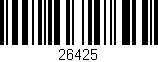 Código de barras (EAN, GTIN, SKU, ISBN): '26425'