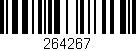 Código de barras (EAN, GTIN, SKU, ISBN): '264267'