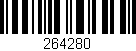 Código de barras (EAN, GTIN, SKU, ISBN): '264280'
