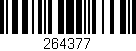 Código de barras (EAN, GTIN, SKU, ISBN): '264377'