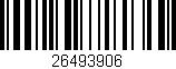 Código de barras (EAN, GTIN, SKU, ISBN): '26493906'