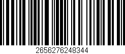 Código de barras (EAN, GTIN, SKU, ISBN): '2656276248344'