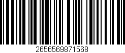 Código de barras (EAN, GTIN, SKU, ISBN): '2656569871568'