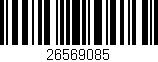 Código de barras (EAN, GTIN, SKU, ISBN): '26569085'