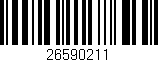 Código de barras (EAN, GTIN, SKU, ISBN): '26590211'