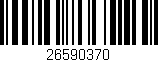 Código de barras (EAN, GTIN, SKU, ISBN): '26590370'