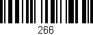 Código de barras (EAN, GTIN, SKU, ISBN): '266'
