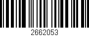 Código de barras (EAN, GTIN, SKU, ISBN): '2662053'