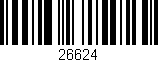 Código de barras (EAN, GTIN, SKU, ISBN): '26624'