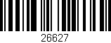 Código de barras (EAN, GTIN, SKU, ISBN): '26627'