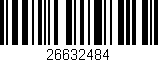 Código de barras (EAN, GTIN, SKU, ISBN): '26632484'