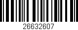 Código de barras (EAN, GTIN, SKU, ISBN): '26632607'