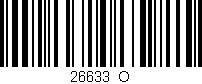 Código de barras (EAN, GTIN, SKU, ISBN): '26633_O'