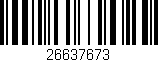 Código de barras (EAN, GTIN, SKU, ISBN): '26637673'