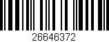 Código de barras (EAN, GTIN, SKU, ISBN): '26646372'