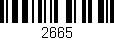Código de barras (EAN, GTIN, SKU, ISBN): '2665'