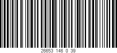 Código de barras (EAN, GTIN, SKU, ISBN): '26653_146_0_39'