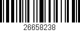 Código de barras (EAN, GTIN, SKU, ISBN): '26658238'