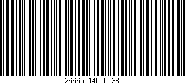 Código de barras (EAN, GTIN, SKU, ISBN): '26665_146_0_38'