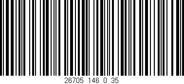 Código de barras (EAN, GTIN, SKU, ISBN): '26705_146_0_35'