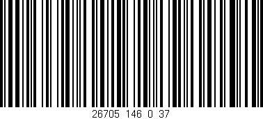 Código de barras (EAN, GTIN, SKU, ISBN): '26705_146_0_37'