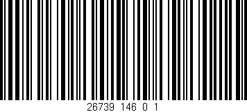 Código de barras (EAN, GTIN, SKU, ISBN): '26739_146_0_1'