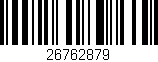 Código de barras (EAN, GTIN, SKU, ISBN): '26762879'