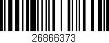 Código de barras (EAN, GTIN, SKU, ISBN): '26866373'