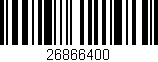 Código de barras (EAN, GTIN, SKU, ISBN): '26866400'