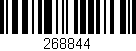 Código de barras (EAN, GTIN, SKU, ISBN): '268844'