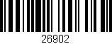 Código de barras (EAN, GTIN, SKU, ISBN): '26902'
