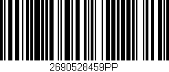 Código de barras (EAN, GTIN, SKU, ISBN): '2690528459PP'
