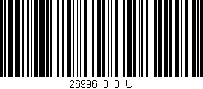 Código de barras (EAN, GTIN, SKU, ISBN): '26996_0_0_U'